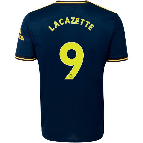 Camiseta Arsenal NO.9 Lacazette 3ª Kit 2019 2020 Azul